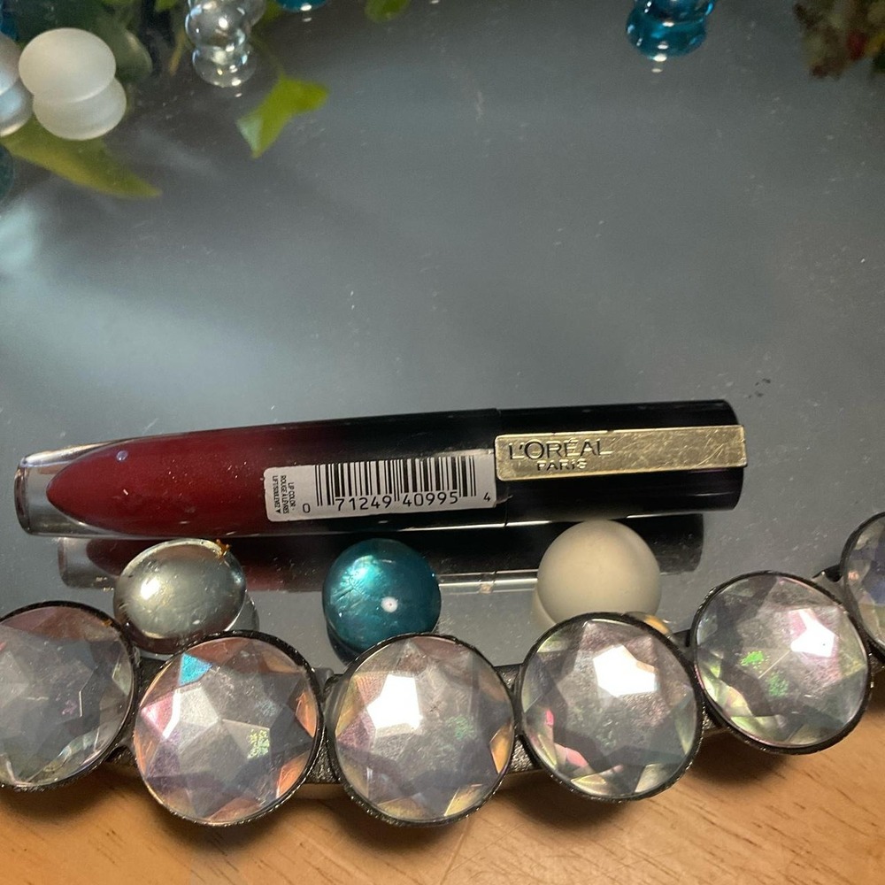 LOreal Paris Rouge Signature Matte Lip Gloss 317 Be Fiery Red 0.23 fl oz